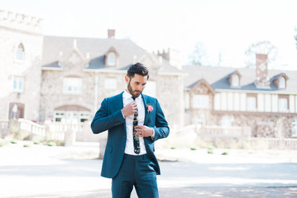 Groom portrait