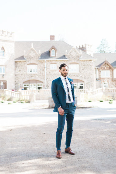 Groom portrait