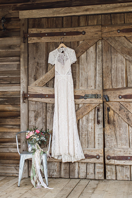 Lace wedding dress