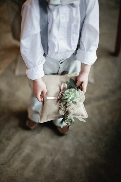 Ring bearer pillow