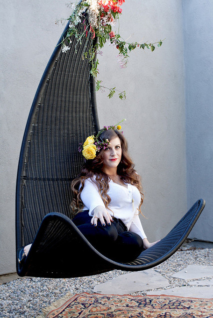 Midcentury modern bridal shower