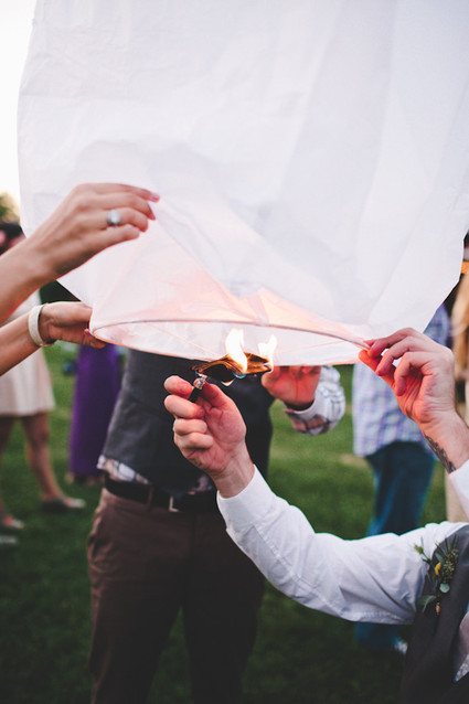 Floating lanterns