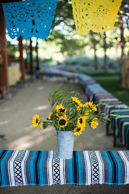 Sunflower centerpiece