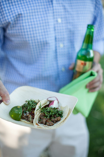 Cinco de Mayo rehearsal dinner tacos