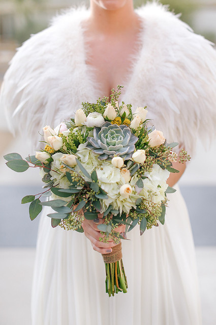 Succulent bouquet
