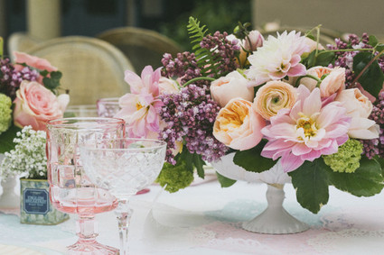 Backyard baby shower in Santa Monica