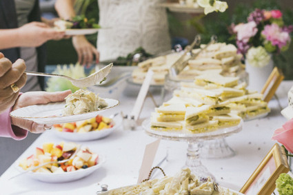 Tea party baby shower