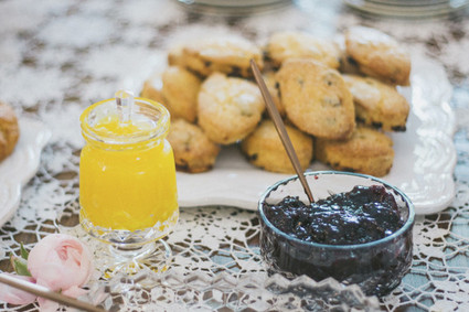 Tea party baby shower