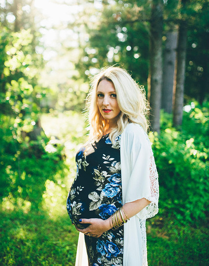 Forrest maternity photos