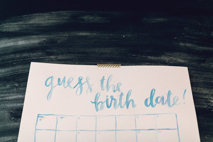 Blue Philadelphia Baby Shower by Confetti and Co