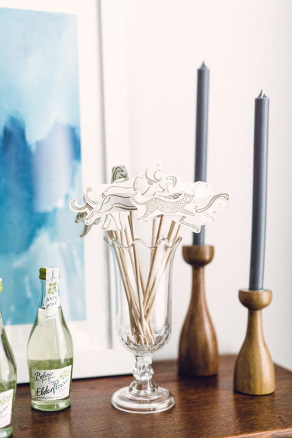 Blue Philadelphia Baby Shower by Confetti and Co