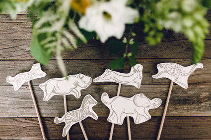 Blue Philadelphia Baby Shower by Confetti and Co