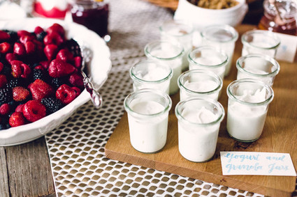 DIY granola parfaits