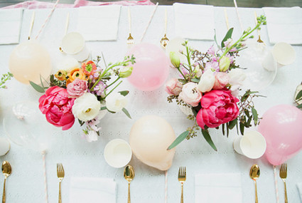 Floral birthday party