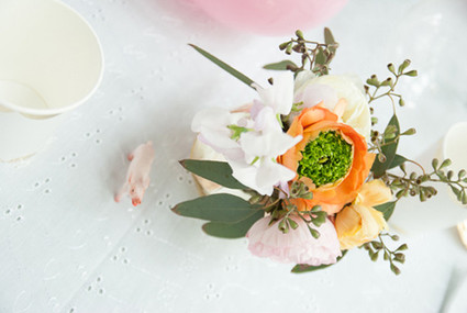 Sweet floral arrangement