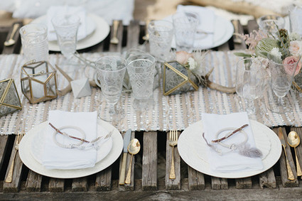Boho tablescape