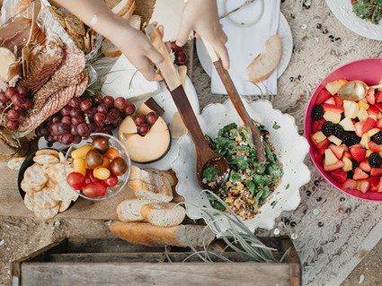 Beach picnic