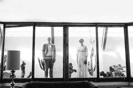 Palm Springs wedding portrait