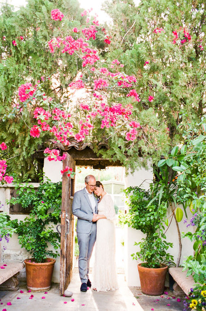 Palm Springs wedding portrait