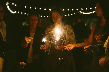 Sparkler cake