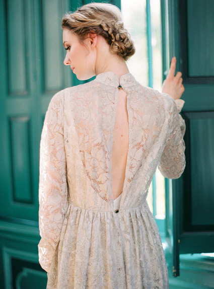 Lace wedding dress