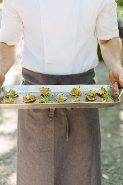 Dinner party appetizers