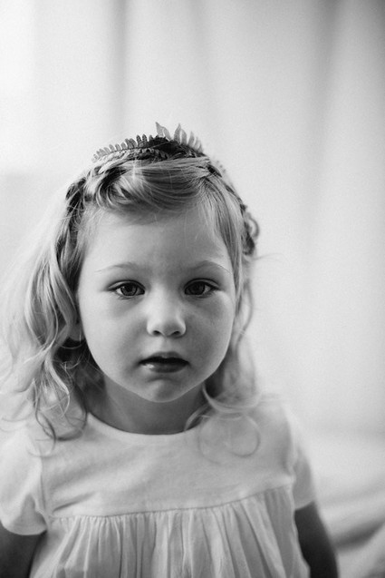 Mother-daughter maternity photos