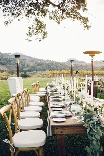 Floral tablescape