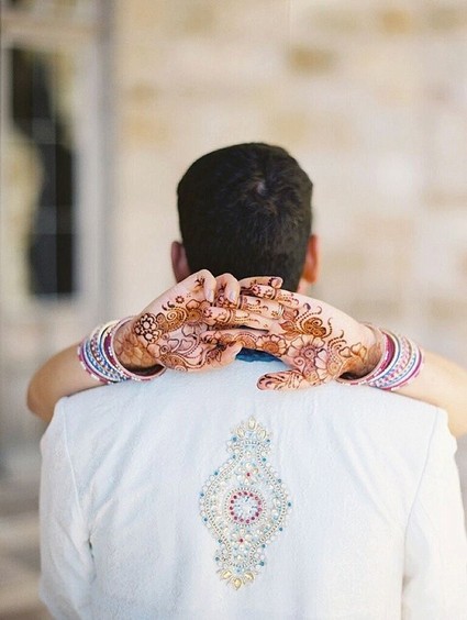 Bridal henna tattoo