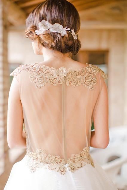 Elegant wedding dress