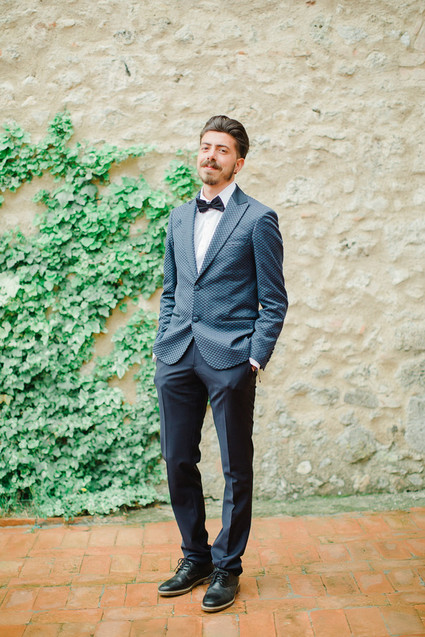 Groom portrait