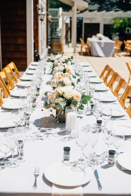 Wedding tablescape
