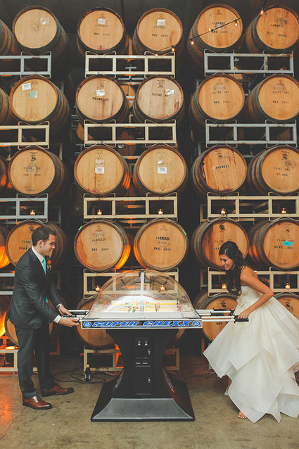 Wedding reception arcade games
