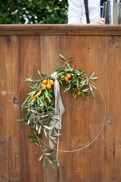 Summer bar decor
