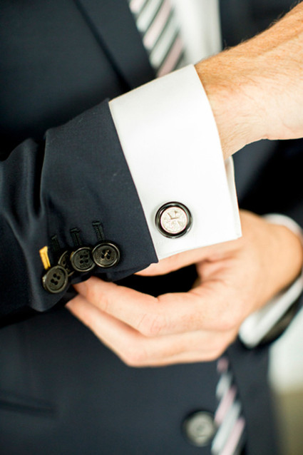 Groom's button details
