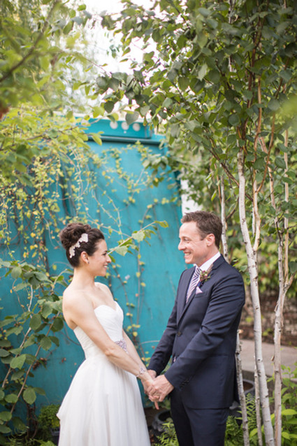 Brooklyn Winery wedding portrait