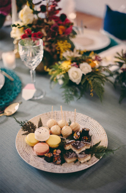 Macarons and desserts