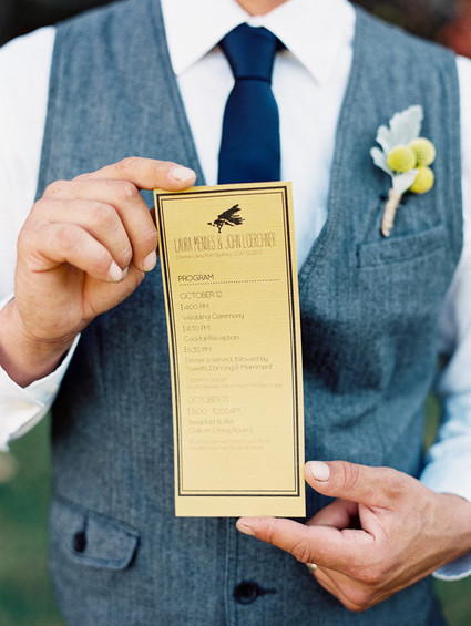 Rustic Fall wedding invitation