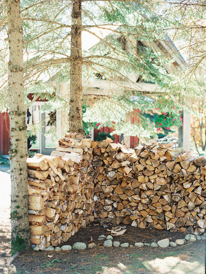 Rustic fall wedding
