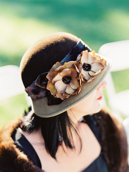 Rustic fall wedding attire