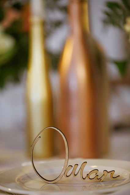 Laser cut wood name cards