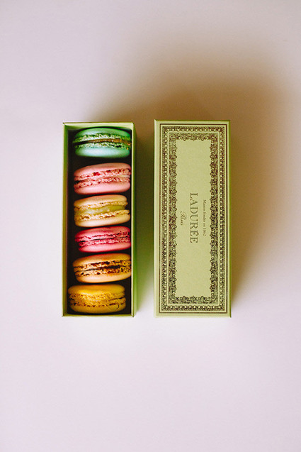 Laduree colorful macarons