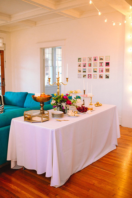 Marie Antoinette inspired dessert table