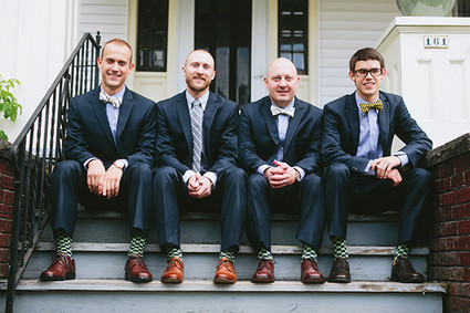 Upstate New York wedding groomsmen