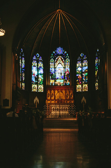 Upstate New York wedding ceremony