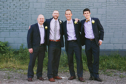 Upstate New York wedding groomsmen