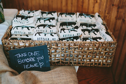 Upstate New York wedding favors