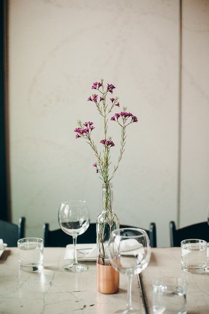 Modern tablescape