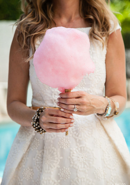 Pink cotton candy