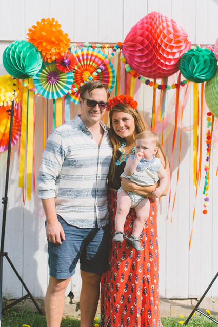 First birthday Fiesta party